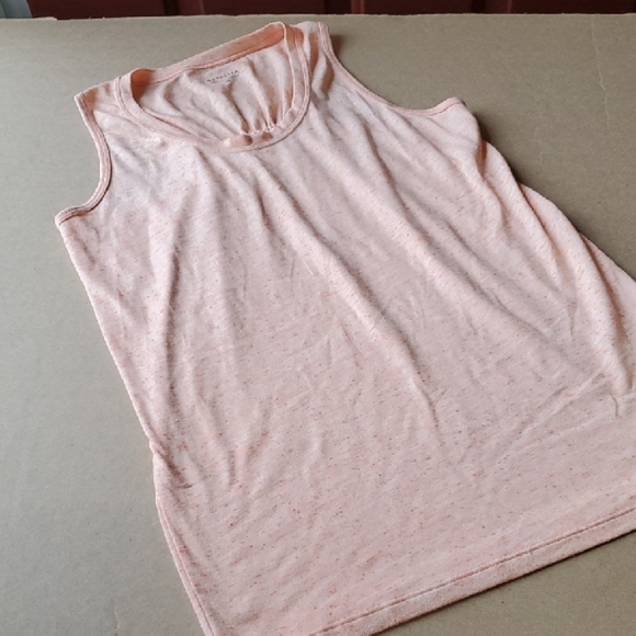 Athleta Pink Tank Top Knit Sleeveless - Picture 1 of 8